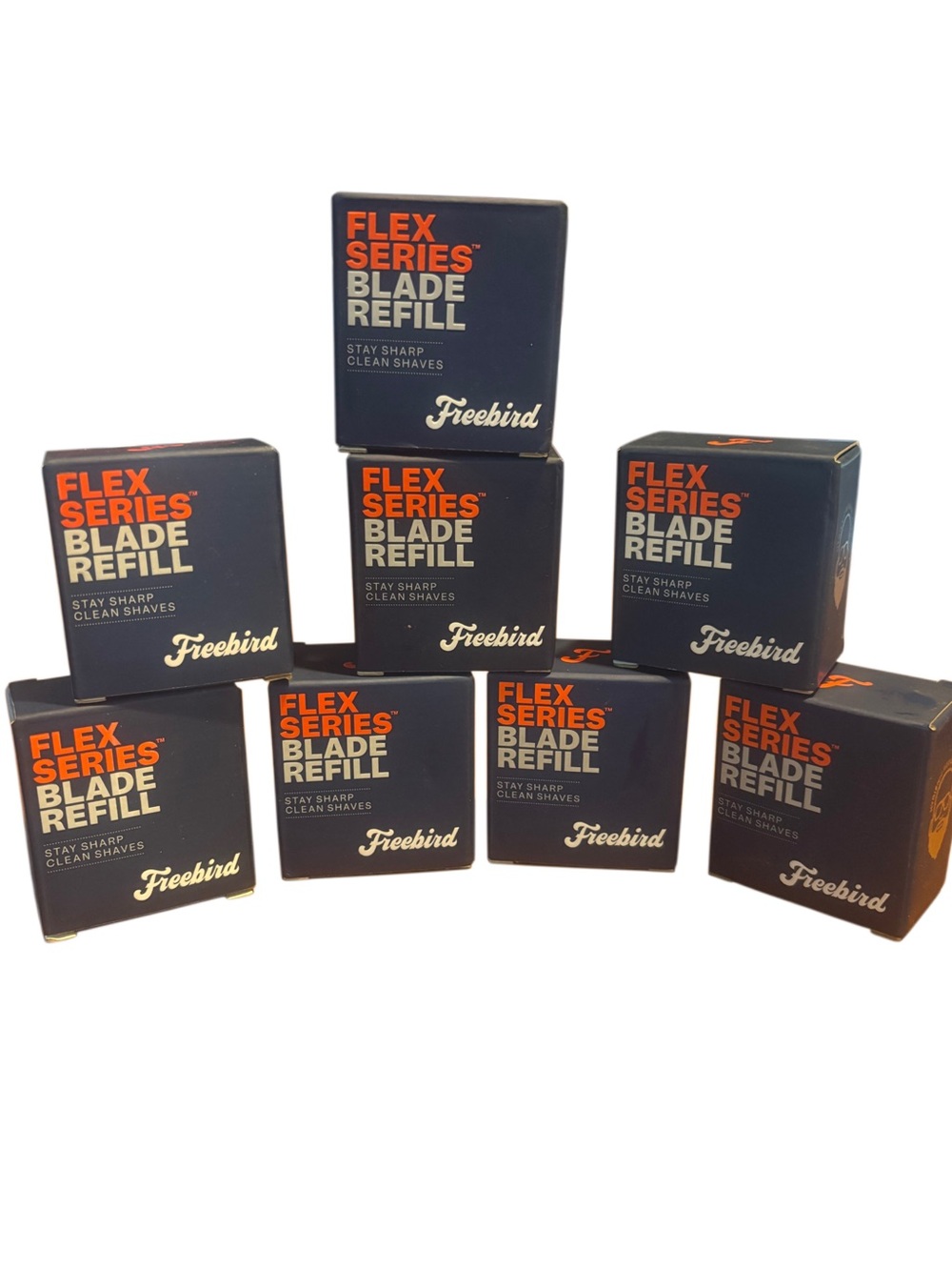 Set of 8 Freebird Flex Series Blade Refills NIB